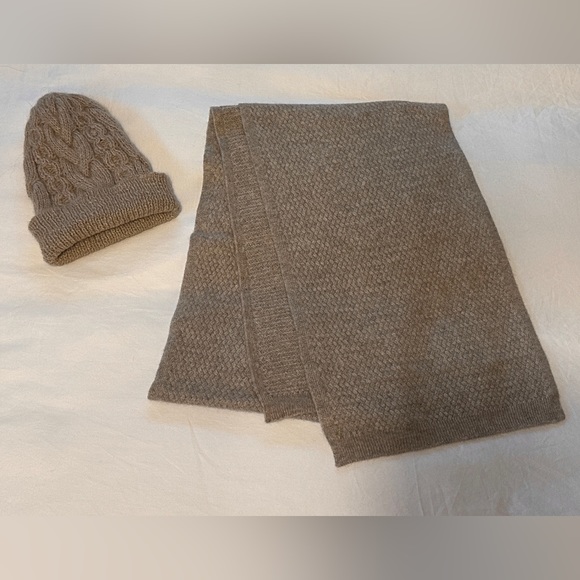 New Soft Fair Trade Handmade Peruvian Wool Winter Ski Snow Hat Cable Knit Small - Picture 6 of 6